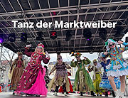 Alljährlicher Höhepunkt ist der Tanz der Marktweiber auf dem Viktualienmarkt am Faschingsdienstag (©Foto: Martin Schmitz)